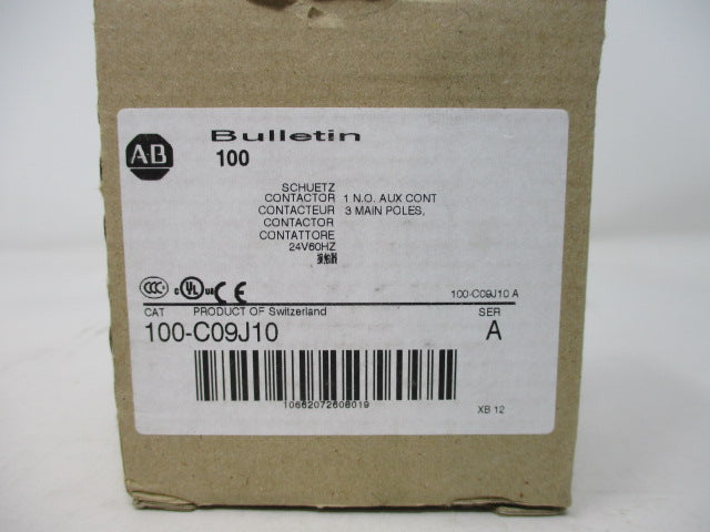 Allen Bradley via TCS 100C09J10 Ser. A NSFP (BR/WH) 100 C09J10