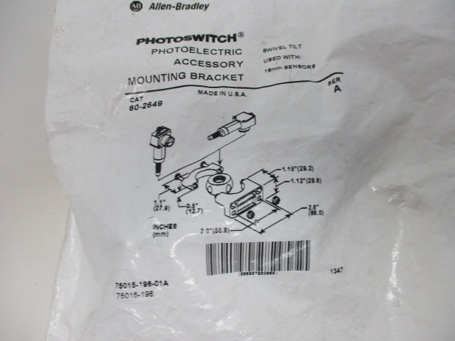 Allen Bradley via TCS 602649 Ser. A NSFP 60 2649