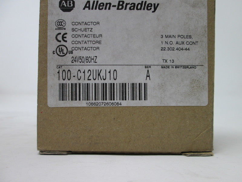 Allen Bradley via TCS 100C12UKJ10 Ser. A NSFP (BR/WH) 100 C12UKJ10