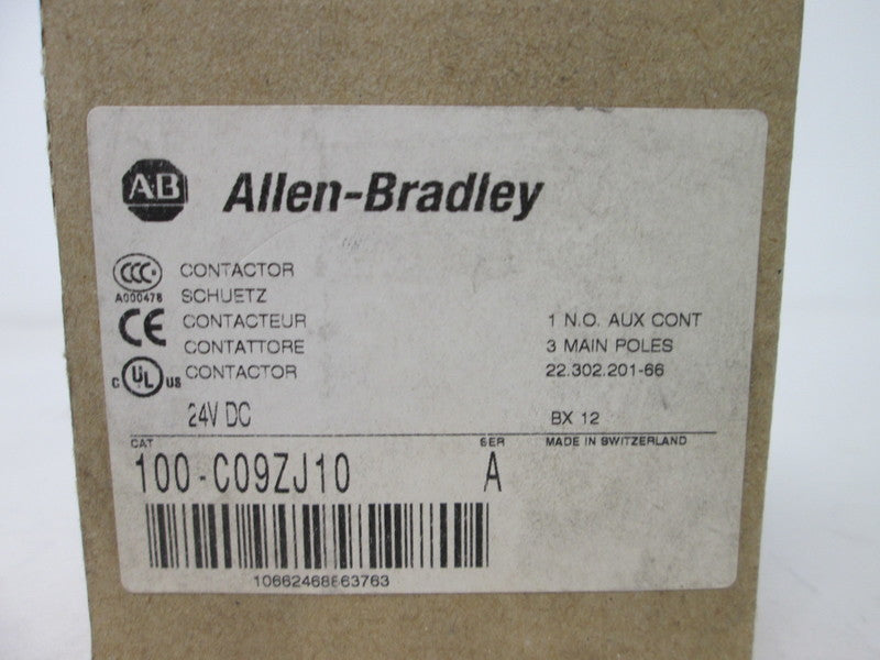 Allen Bradley via TCS 100C09ZJ10 Ser. A NSFP (BR/WH) 100 C09ZJ10