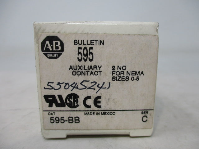Allen Bradley via TCS 595BB Ser. C NSFP (WH) 595 BB