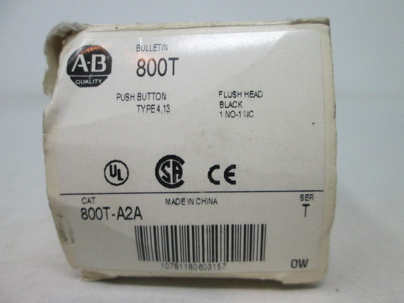 Allen Bradley via TCS 800TA2A Ser. T NSFP (WH) 800T A2A