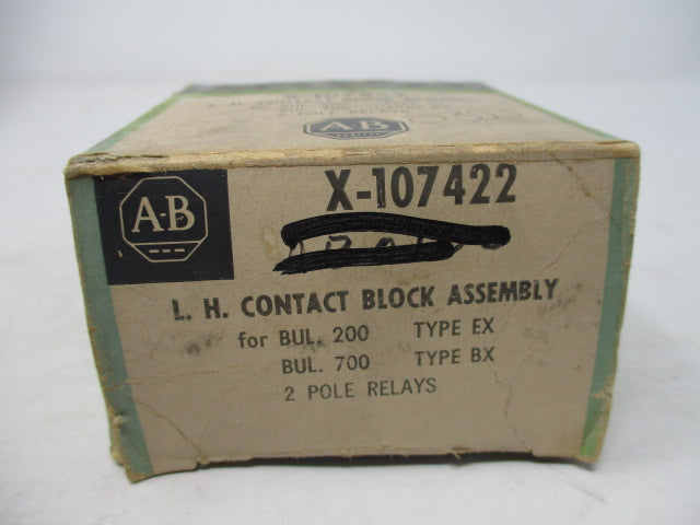 Allen Bradley via TCS X107422 NSFP (BK/GR) X 107422