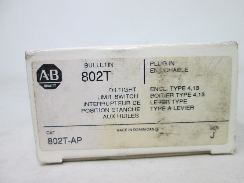 Allen Bradley via TCS 802TAP Ser. J NSFP (WH) 802T AP