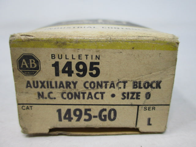 Allen Bradley via TCS 1495G0 Ser. L NSFP (BK/YL) 1495 G0