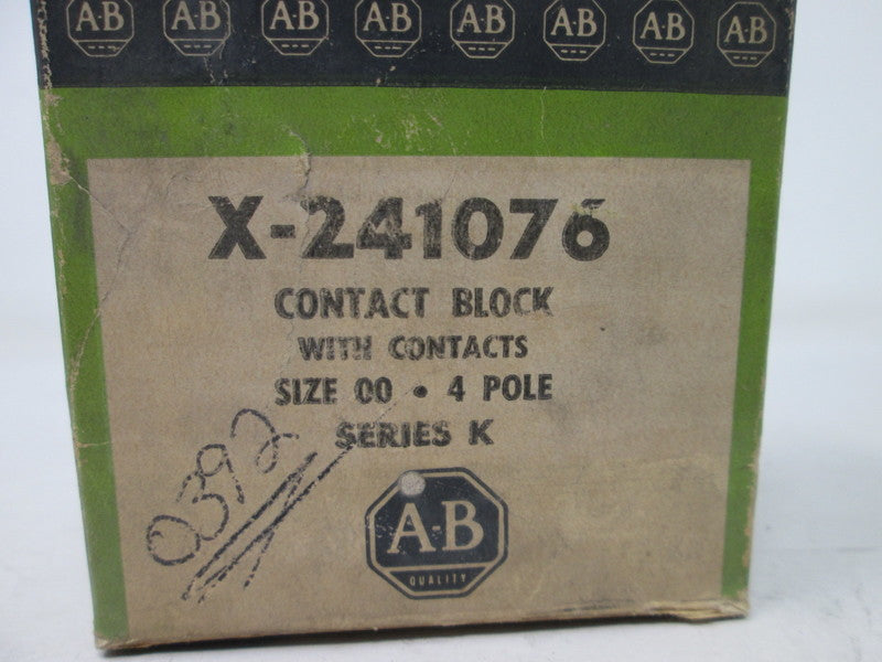 Allen Bradley via TCS X241076 Ser. K NSFP (BK/GR) X 241076