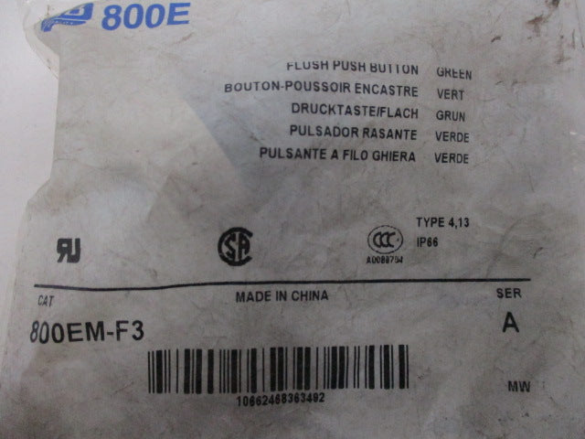 Allen Bradley via TCS 800EMF3 Ser. A NSFP 800EM F3