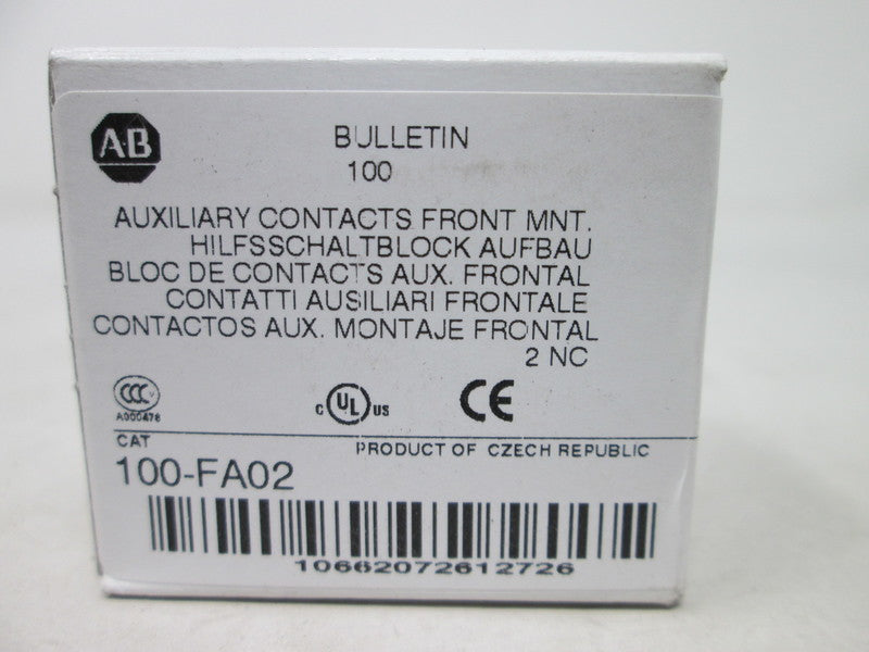 Allen Bradley via TCS 100FA02 NSFP (WH) 100 FA02
