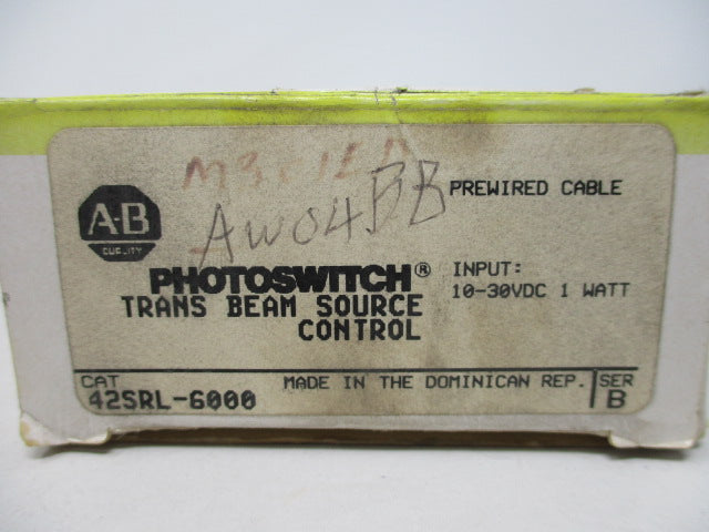 Allen Bradley via TCS 42SRL6000 Ser. B NSFP (BK/YL) 42SRL 6000