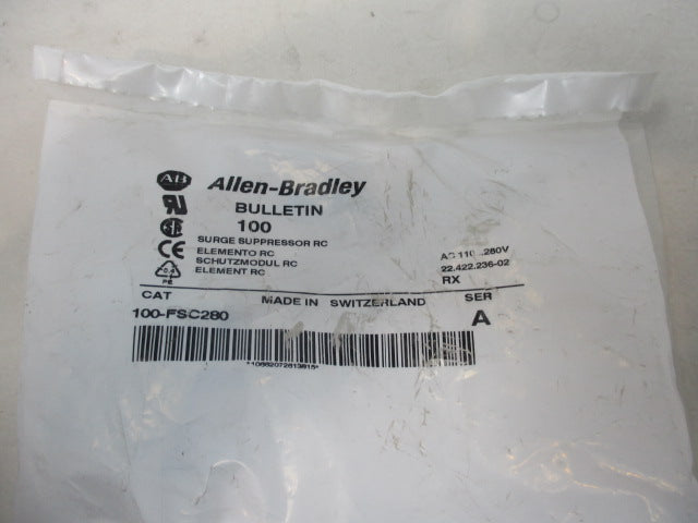 Allen Bradley via TCS 100FSC280 Ser. A NSFP 100 FSC280