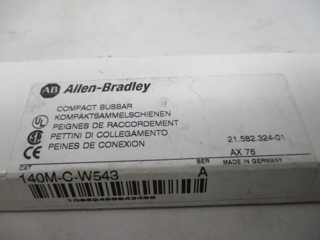 Allen Bradley via TCS 140MCW543 Ser. A NSFP (WH) 140M C W543