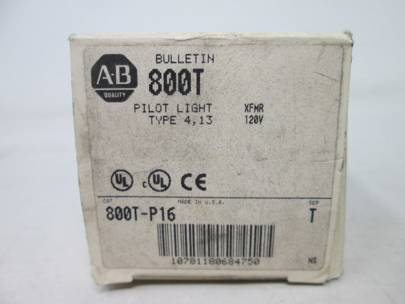 Allen Bradley via TCS 800TP16 Ser. T NSFP (WH) 800T P16