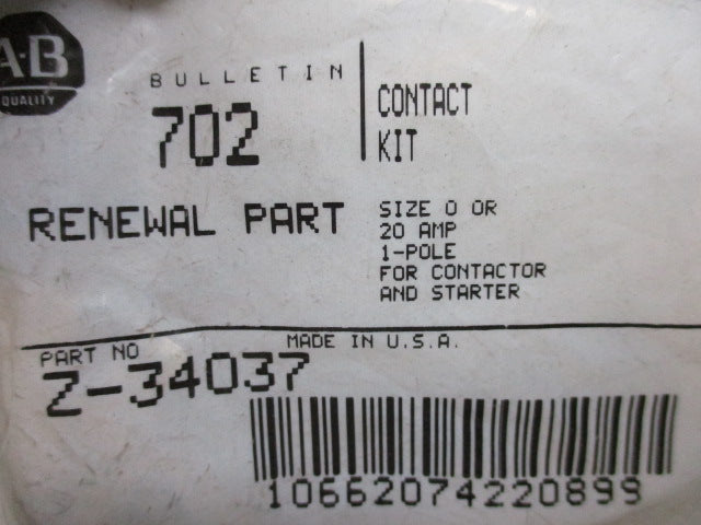 Allen Bradley via TCS Z34037 NSFP Z 34037