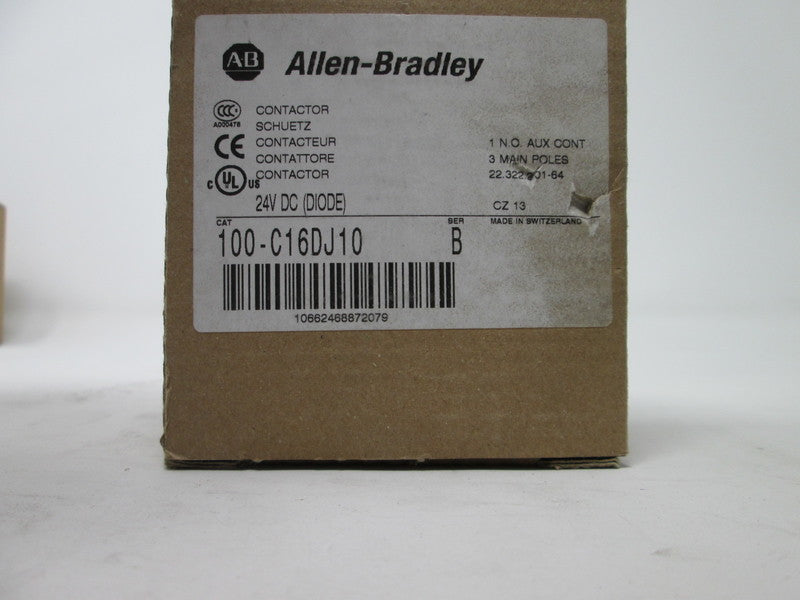 Allen Bradley via TCS 100C16DJ10 Ser. B NSFP (BR/WH) 100 C16DJ10