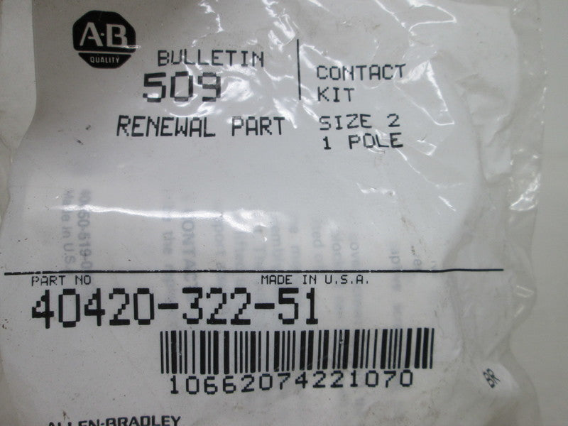Allen Bradley via TCS 4042032251 NSFP 40420 322 51