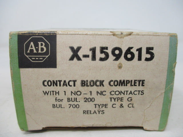 Allen Bradley via TCS X159615 NSFP (BK/GR) X 159615