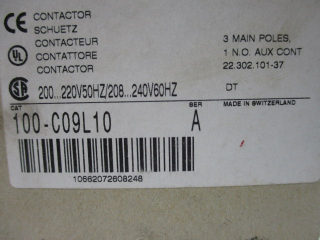 Allen Bradley via TCS 100C09L10 Ser. A NSFP (BR/WH) 100 C09L10