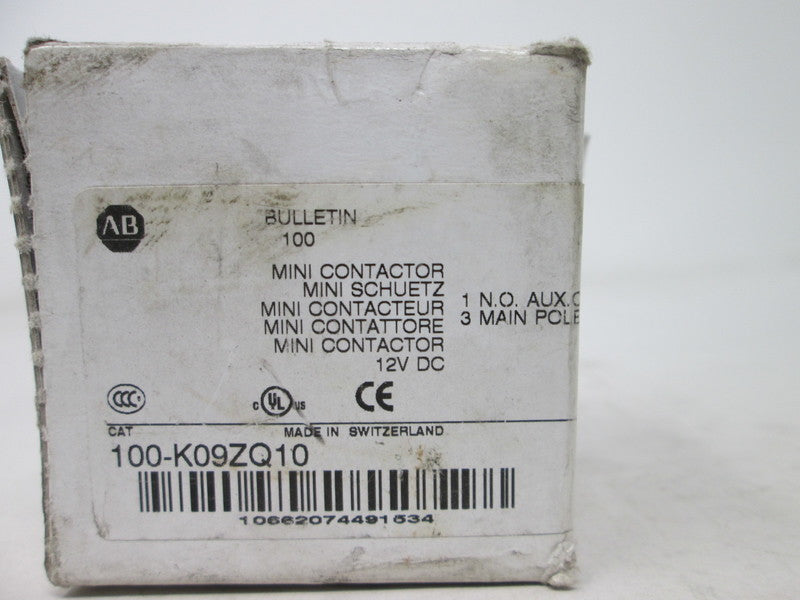 Allen Bradley via TCS 100K09ZQ10 Ser. A NSFP (WH) 100 K09ZQ10
