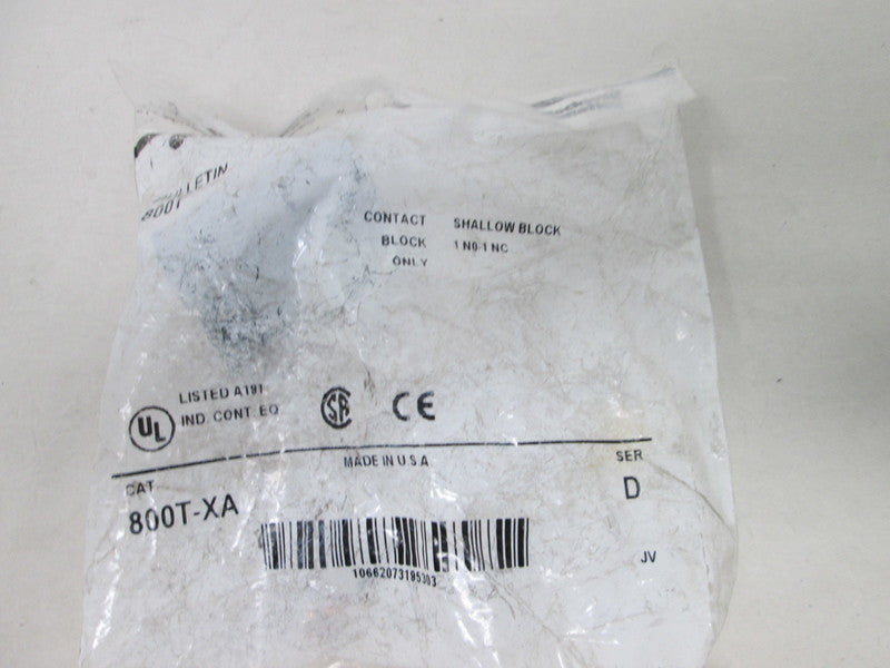 Allen Bradley via TCS 800TXA Ser. D NSFP 800T XA