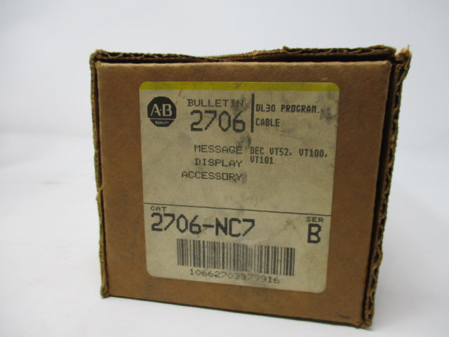 Allen Bradley via TCS 2706NC7 Ser. B NSFP (BR/WH) 2706 NC7
