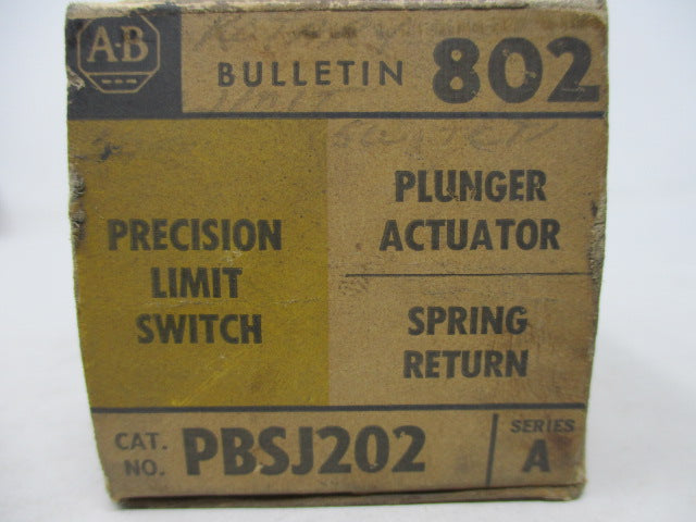 Allen Bradley via TCS PBSJ202 Ser. A NSFP (BK/YL) PBSJ20 2