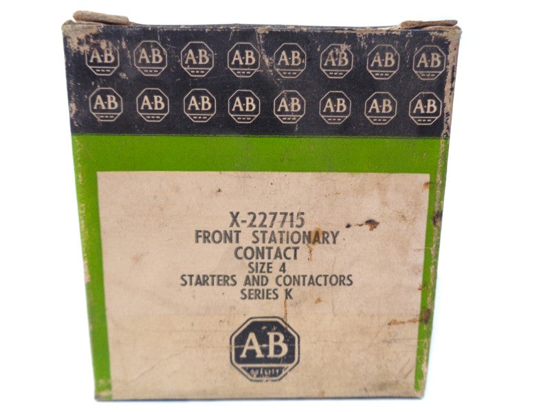 Allen Bradley via TCS X227715 Ser. K NSFP (BK/GR) X 227715
