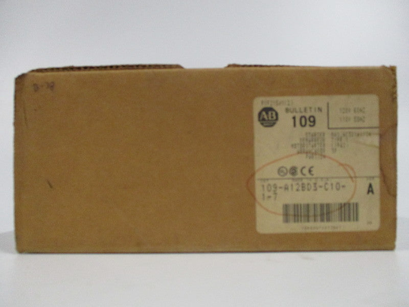 Allen Bradley via TCS 109A12BD3C1017 Ser. A NSFP (BR/WH) 109A 12BD3 C10 1 7