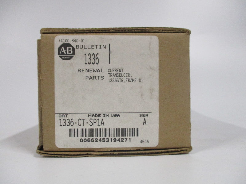 Allen Bradley via TCS 1336CTSP1A Ser. A NSFP (BR/WH) 1336 CT SP1A