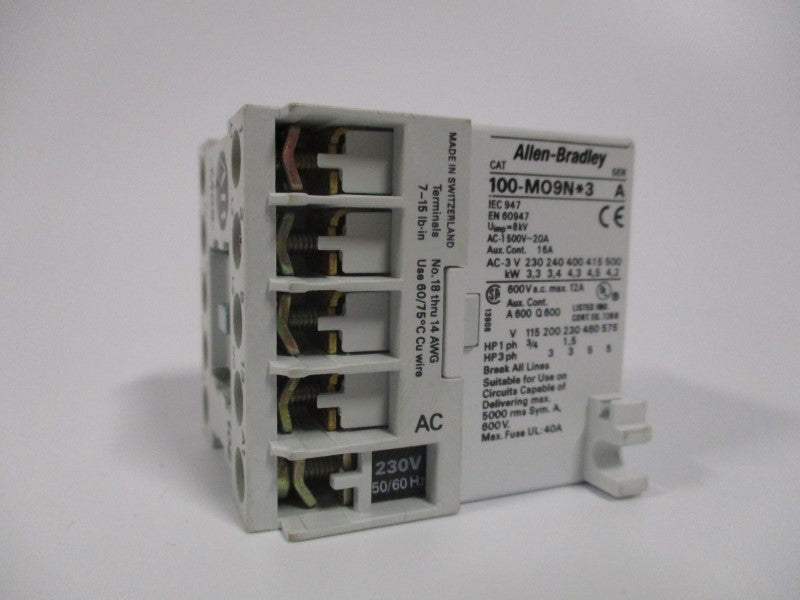 Allen Bradley via TCS 100M09NKF3 Ser. A NSNP 100 M09NKF3