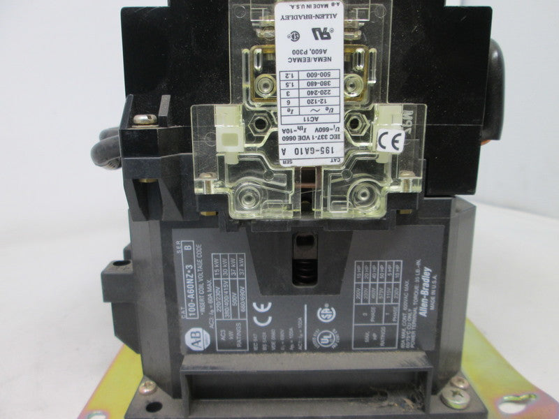 Allen Bradley via TCS 104A60NZ243 Ser. B NSNP 104 A60NZ 243