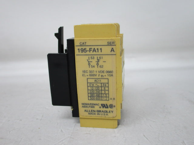 Allen Bradley via TCS 195FA11 Ser. A NSNP 195 FA11