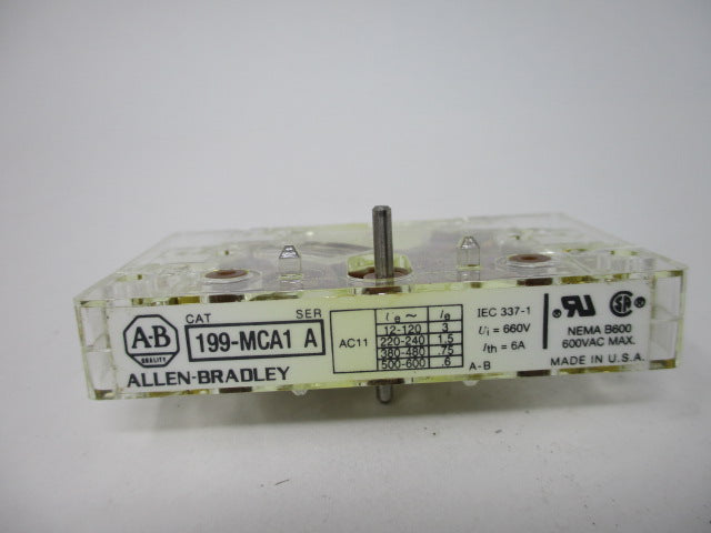 Allen Bradley via TCS 199MCA1 Ser. A NSNP 199 MCA1