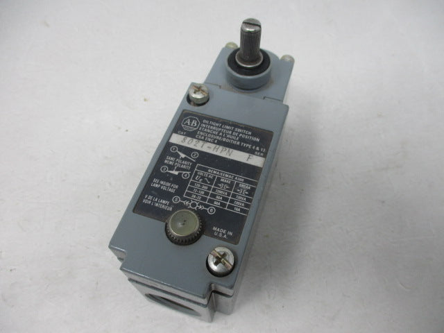 Allen Bradley via TCS 802THPN Ser. F NSNP 802T HPN