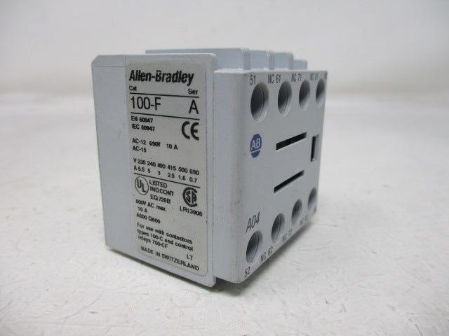 Allen Bradley via TCS 100FA04 Ser. A NSNP 100 FA04