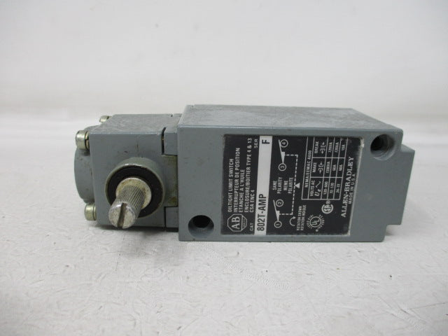 Allen Bradley via TCS 802TAMP Ser. F NSNP 802T AMP