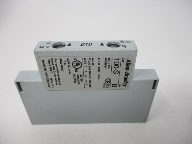 Allen Bradley via TCS 100SB10 Ser. B NSNP 100 SB10