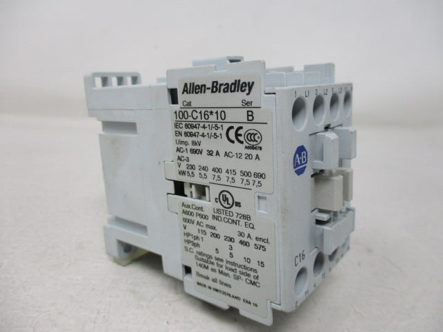 Allen Bradley via TCS 100C16D10 Ser. B NSNP 100 C16D10