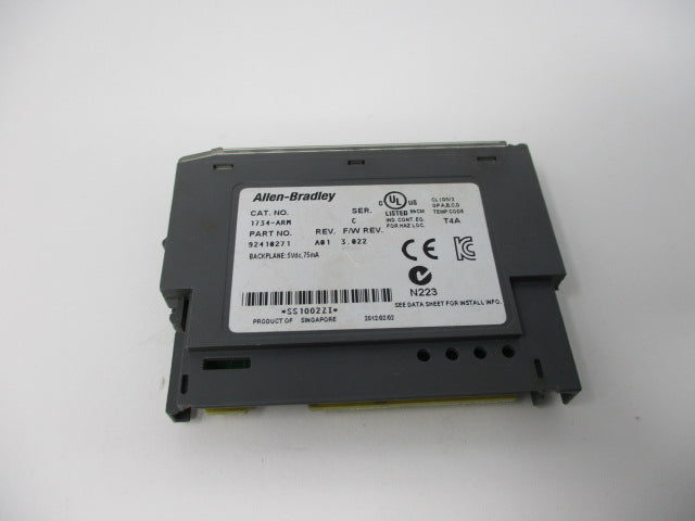 Allen Bradley via TCS 1734ARM Ser. C NSNP 1734 ARM