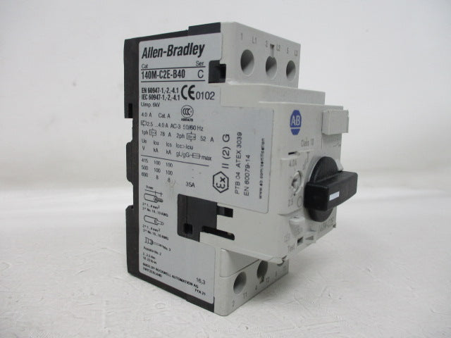 Allen Bradley via TCS 140MC2EB40 Ser. C NSNP 140M C2E B40