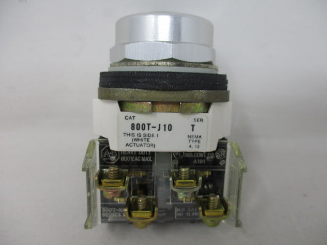 Allen Bradley 800TJ10A Ser. T NSNP 800T J10A