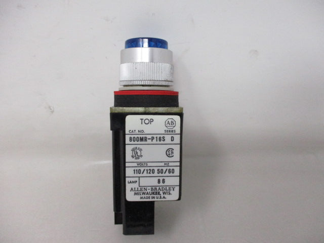 Allen Bradley 800MRP16SB Ser. D NSNP 800MR P16SB