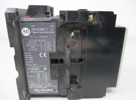 Allen Bradley 100A38NK3 Ser. C NSNP 100 A38NK3