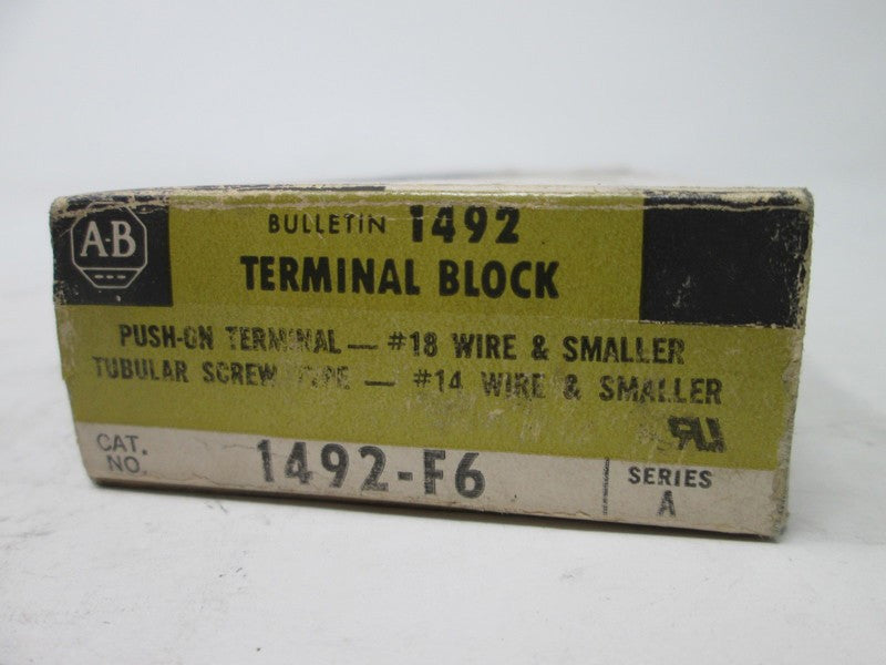 Allen Bradley via TCS 1492F6 Ser. A NSFP 1492 F6