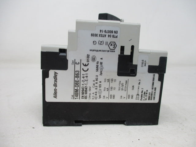 Allen Bradley via TCS 140MD8EB63 Ser. C NSNP 140M D8E B63