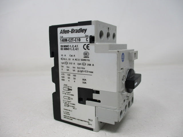 Allen Bradley via TCS 140MC2TC10 Ser. C NSNP 140M C2T C10