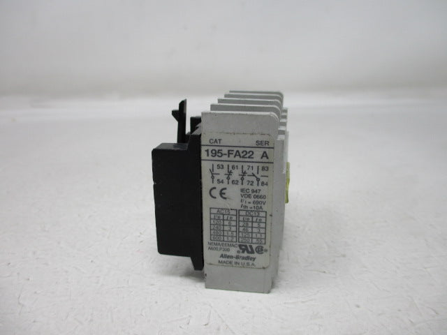 Allen Bradley via TCS 195FA22 Ser. A NSNP 195 FA22
