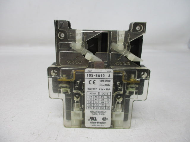Allen Bradley via TCS 195BA10 Ser. A NSNP 195 BA10