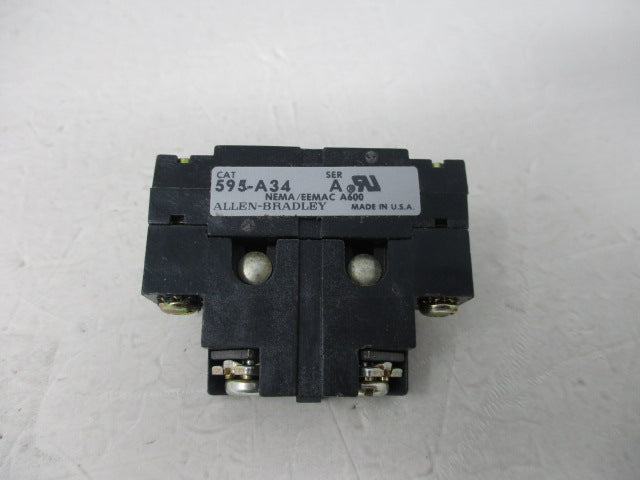 Allen Bradley via TCS 595A34 Ser. A NSNP 595 A34