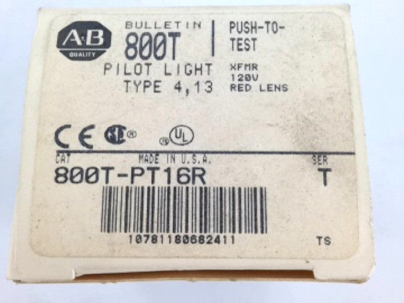 Allen Bradley via TCS 800TPT16R Ser. T NSFP (WH) 800T PT16R