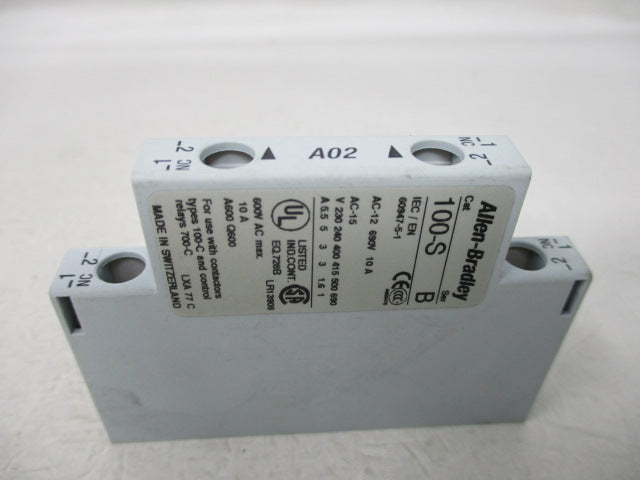 Allen Bradley via TCS 100SA02 Ser. B NSNP 100 SA02